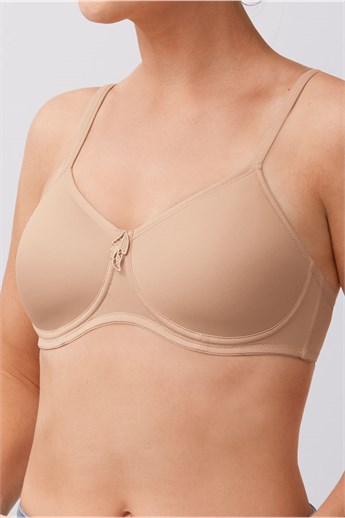 Amoena - Soutien sans cerceau padder pia Noir et beige 40 B