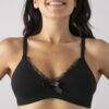 Soutien-gorge sans armature coton "Camille" - cœur de lys – Image 4