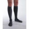 Chaussette de contention FIBRE NATURELLE SANS COUTURE homme classe 2 modèle Passo VARISAN-- bleu chiné
