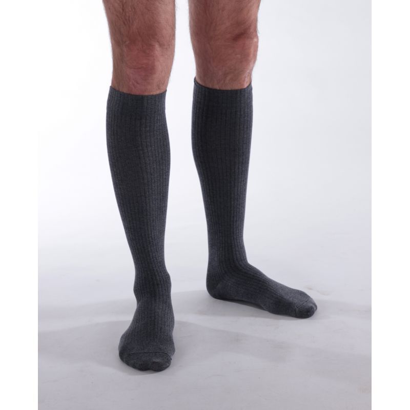 Chaussettes de contention homme Soie Varisan - Classe 2