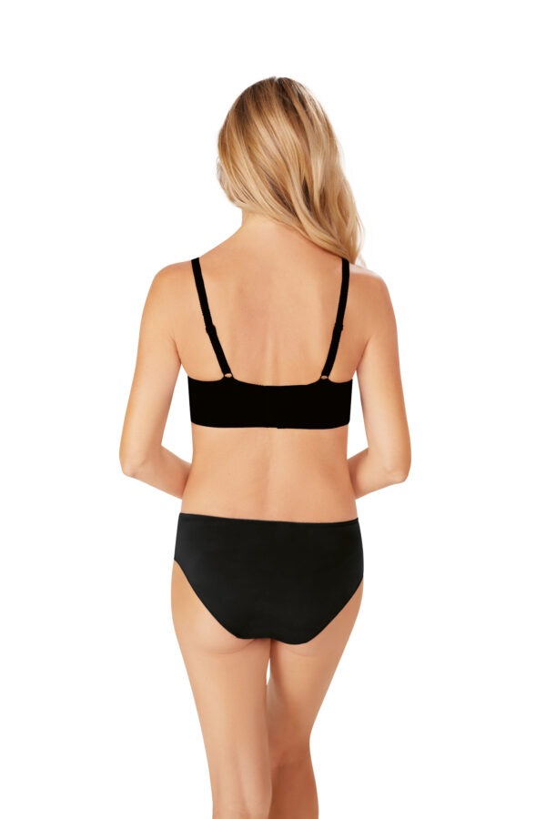 Soutien-gorge pour prothèse mammaire modèle Kyra sans Armatures Noir-AMOENA – Image 3
