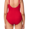 Maillot de bain 1 pièce pour prothèse mammaire - CHILE (rouge ou vert) - AMOENA – Image 2